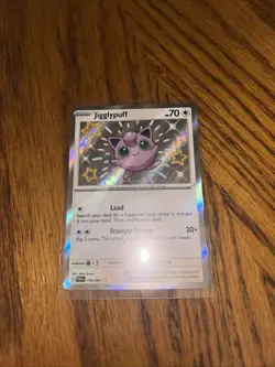 Pokemon Jigglypuff 198/091 Shiny Rare Paldean Fates Scarlet & Violet - Image 1