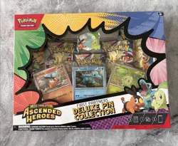 Pokemon TCG: Mega Evolution-Ascended Heroes First Partners Deluxe Pin Collection - Image 1
