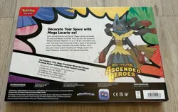 Pokemon TCG: Ascended Heroes Premium Poster Collection: Mega Lucario - brand new - Image 2