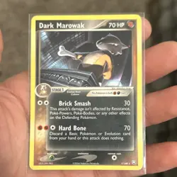 Pokemon TCG Card Lot English Holo Dark Golduck Marowak Arbok Pupitar Primeape - Image 3