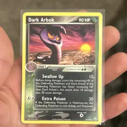 Pokemon TCG Card Lot English Holo Dark Golduck Marowak Arbok Pupitar Primeape - Image 5