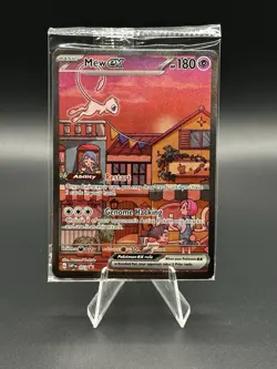 Pokemon Mew EX TCG Black Star Promo Card SVP053 UPC 151 Sealed - Image 1