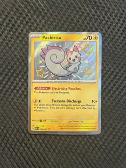 Pokemon TCG Pachirisu 138/091! NM Condition! See Description! - Image 1