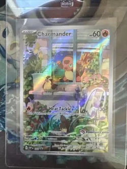 Pokemon TCG: Obsidian Flames Charmander Pokemon Center ETB Promo SVP044 VLP - Image 1