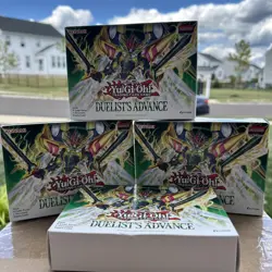 Yugioh TCG Duelist's Advance 4-Booster Pack - 4 BOXES-16 packs! SHIPS FREE - Image 1