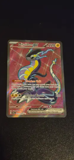 Miraidon ex 227/198 Ultra Rare Scarlet & Violet Pokemon NM - Image 1