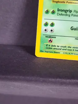 Pinsir 9/64 - Holo Rare - Jungle Set - 1999 Pokemon WOTC Vintage LP - FREE SHIP - Image 3