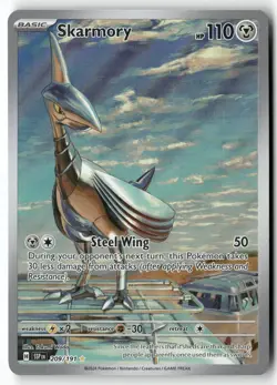 Skarmory 209/191 Illustration Rare Surging Sparks Pokemon Near Mint - Image 1