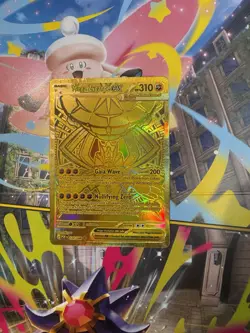 Pokemon Mega Zygarde EX PDR EN Gold Full Art Holo Dragon 310HP 200Atk 124/088 - Image 1