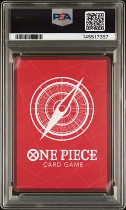 2025 ONE PIECE PROMOS BVB X ONE PIECE MATCH DAY 2025 #003 MONKEY D. LUFFY PSA 10 - Image 2