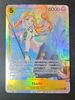 Nami EB03-053 SR Heroines Edition Foil One Piece TCG - Image 1