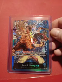 Ace & Newgate ST22-001 L One piece TCG English Foil - Image 1