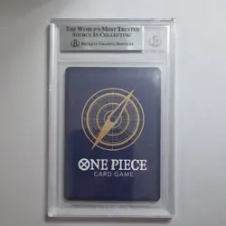 Bandai One Piece CCG Portgas.D.Ace EB02-028 Carrying on His Will SP Foil BGS 9 - Image 2