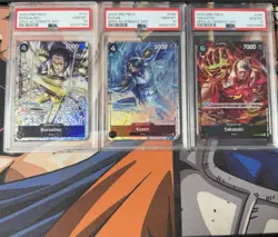One Piece Kuzan Sakazuki Borsalino OP02- ALT ART SET PSA 10 English - Image 1
