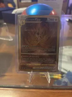 Arceus VSTAR Gold GG70/GG70 Crown Zenith Pokemon Card Full Alt Art Holo NM - Image 2