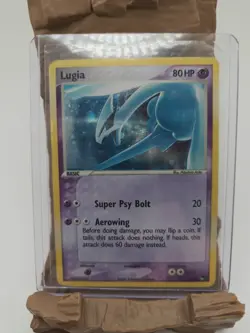 Lugia 80 HP POP Series 5 002/017 Holo Rare Super Psy Bolt Aerowing Pokemon Card - Image 1