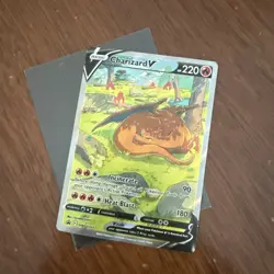 Pokemon TCG Charizard v SWSH260 Sword & Shield Promo Card - Image 1
