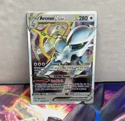 Pokemon Arceus VSTAR Metal Card! 123/172 Arceus Premium Collection - Image 1