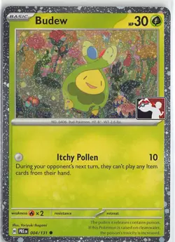 Prize Pack Series Cards Common 004/131 Budew - Image 1