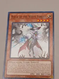 INFO-EN016 Rucia of the White Forest : 1st Edition YuGiOh Card - Image 2
