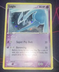 Pokemon TCG Lugia Pop Series 5 Holo Rare Card 2/17 - Image 1