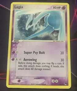 Pokemon TCG Lugia Pop Series 5 Holo Rare Card 2/17 - Image 2