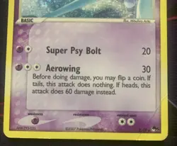 Pokemon TCG Lugia Pop Series 5 Holo Rare Card 2/17 - Image 3