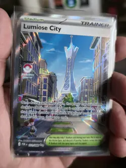 Pokemon TCG Lumious City #111 Perfect Order Trainer Card + FREE BONUS - Image 1