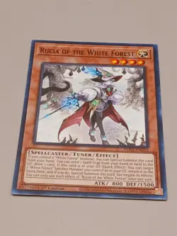INFO-EN016 Rucia of the White Forest : 1st Edition YuGiOh Card - Image 1