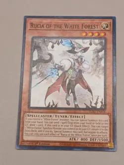 INFO-EN016 Rucia of the White Forest : 1st Edition YuGiOh Card - Image 2
