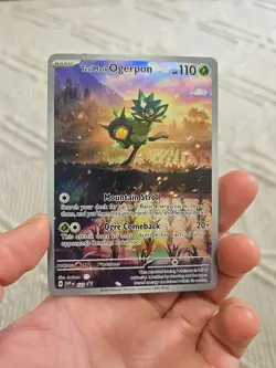 Teal Mask Ogerpon 123 Sv: Scarlet & Violet Promo Cards Holo - Image 1