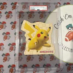Pikachu Pokemon Card Game Post Card 2021 Japanese Nintendo PSA 10 - Image 1