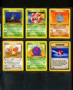 1999 Pokemon 1ST EDITION Jungle Set NEAR COMPLETE Non Holo UNCOMMON COMMON Cards - Image 4