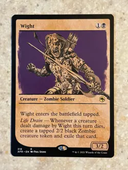 MTG NM Wight Showcase [Adventures in Forgotten Realms] - Image 1
