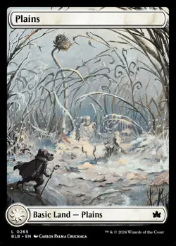 MTG Plains (265) Full Art ** Bloomburrow ** English (NM) - Image 1