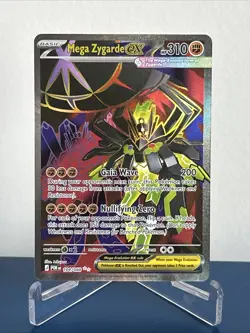 Mega Zygarde ex 104/088 Me03: Perfect Order Holo Pokemon TCG - Image 1