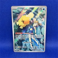 Pokemon Misty's Psyduck 193/182 Destined Rivals Illustration Rare Holo 70 HP - Image 1