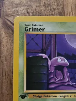 Grimer 1st Edition Excellent + 48/62 Fossil Set Pokemon Vintage Card WOTC 1999 - Image 5