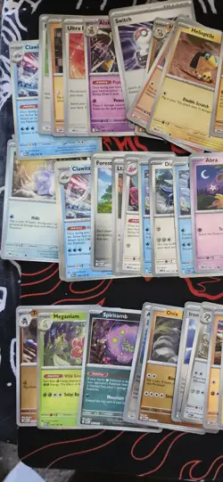 Pokemon Mega Evolution Ex And Holo/Reverse Holo Card Lot of 78 - Image 3