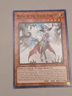 INFO-EN016 Rucia of the White Forest : 1st Edition YuGiOh Card - Image 2