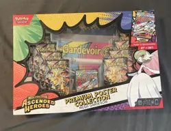 Pokemon TCG Ascended Heroes Premium Poster Collection Mega Gardevoir - Image 1
