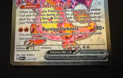 Charizard ex 215/197 Ultra Rare NM Obsidian Flames OBF EN English Pokemon TCG - Image 5