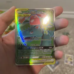 Pokemon TCG 2019 Celebi & Venusaur Tag Team GX Full Art Team Up - Image 2