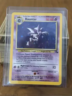 Pokemon TCG Haunter 6/62 Fossil Holo Rare 1999 - Image 1