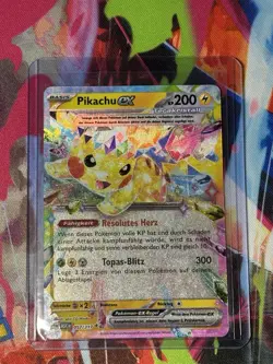 Pikachu EX - TCG Pokemon Karte ASC 057/217 deutsch Erhabene Helden - Image 3