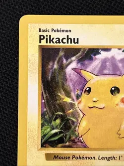 Pokemon Pikachu Red Cheeks 58/102 Base Set (Shadowless) *Near Mint* - Image 3