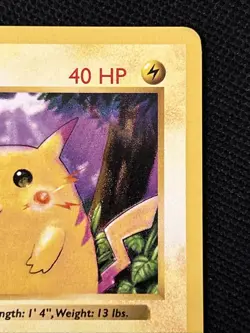 Pokemon Pikachu Red Cheeks 58/102 Base Set (Shadowless) *Near Mint* - Image 4