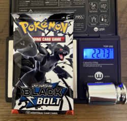 Pokemon TCG: Black Bolt - English Booster Pack SEALED - 22.73g - Image 1