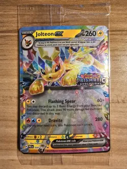Jolteon EX 030/131 Pokemon SV: Prismatic Evolutions Stamped Promo - Image 1