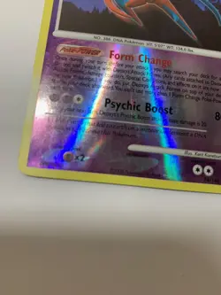 Pokemon TCG - Deoxys Attack Forme Lv. 50 24/146 Reverse Holo 2008 - Ungraded - Image 3